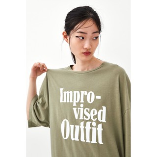Váy thun slogan Zara