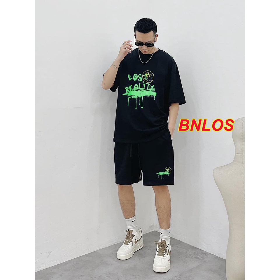 Bộ nam hè los Chất Vải cotton cao cấp .Bộ nam unisex phong cách Hàn quốc MÃ BỘ BNLOS