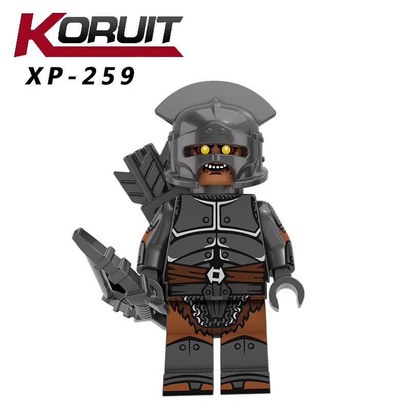 Minifigures Lord Of The Ring Quỷ ORC Uruk-Hai- Phim Chúa Tể Những Chiếc Nhẫn Mẫu Mới Ra KT1033