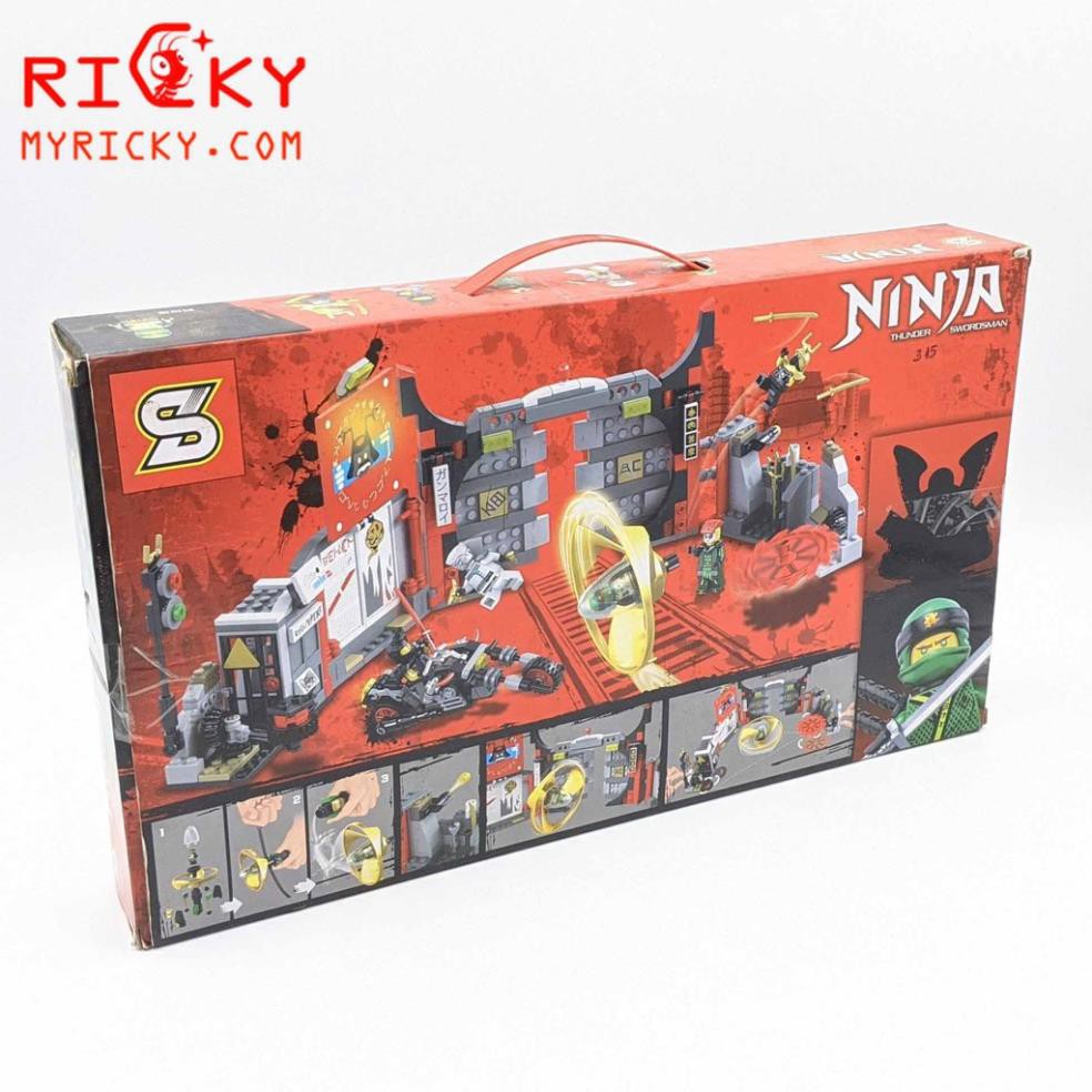 [Khai trương giảm giá] Đồ chơi lắp ráp LEGO NINJA - Hành trình đến ngục đầu lâu - 511 miếng ghép