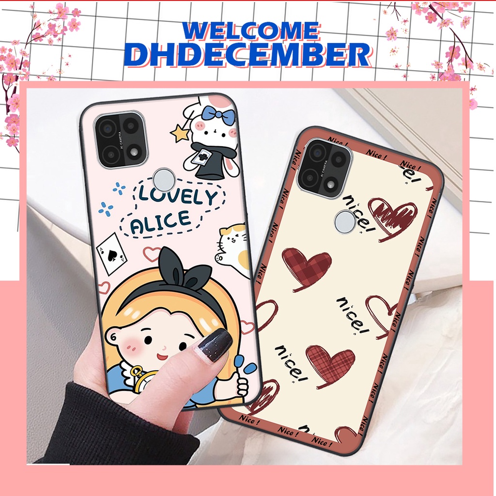 Ốp lưng Oppo A15 / A15S in hình nice ,good luck happy ốp xinh viền dẻo đẹp chất