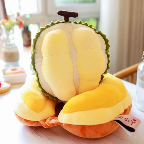 Gấu Bông Trái Cây Gối Ôm Hình Trái Sầu Riêng Siêu Độc Lạ 25cm