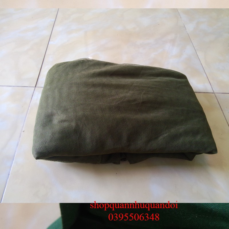 Màn, Mùng xanh rêu cao cấp, màn đơn kích thước 2m*1m