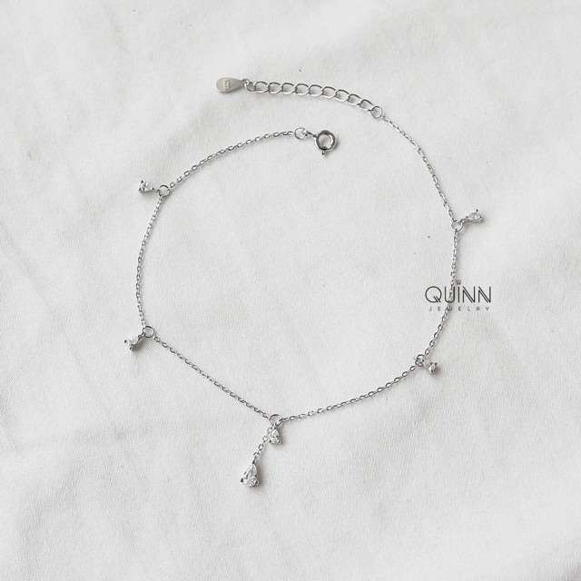 Lắc chân Raindrop, Lắc chân bạc 925 lấp lánh
