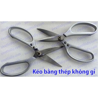 Kéo bằng thép không gỉ dùng cắt gà, cắt may cho gia đình