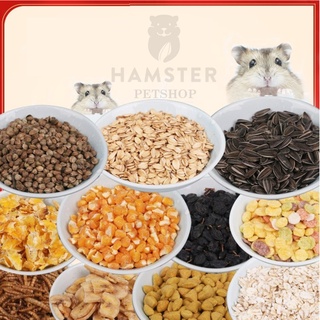 Đồ ăn thử cho các bé hamster , thỏ , bọ , sóc