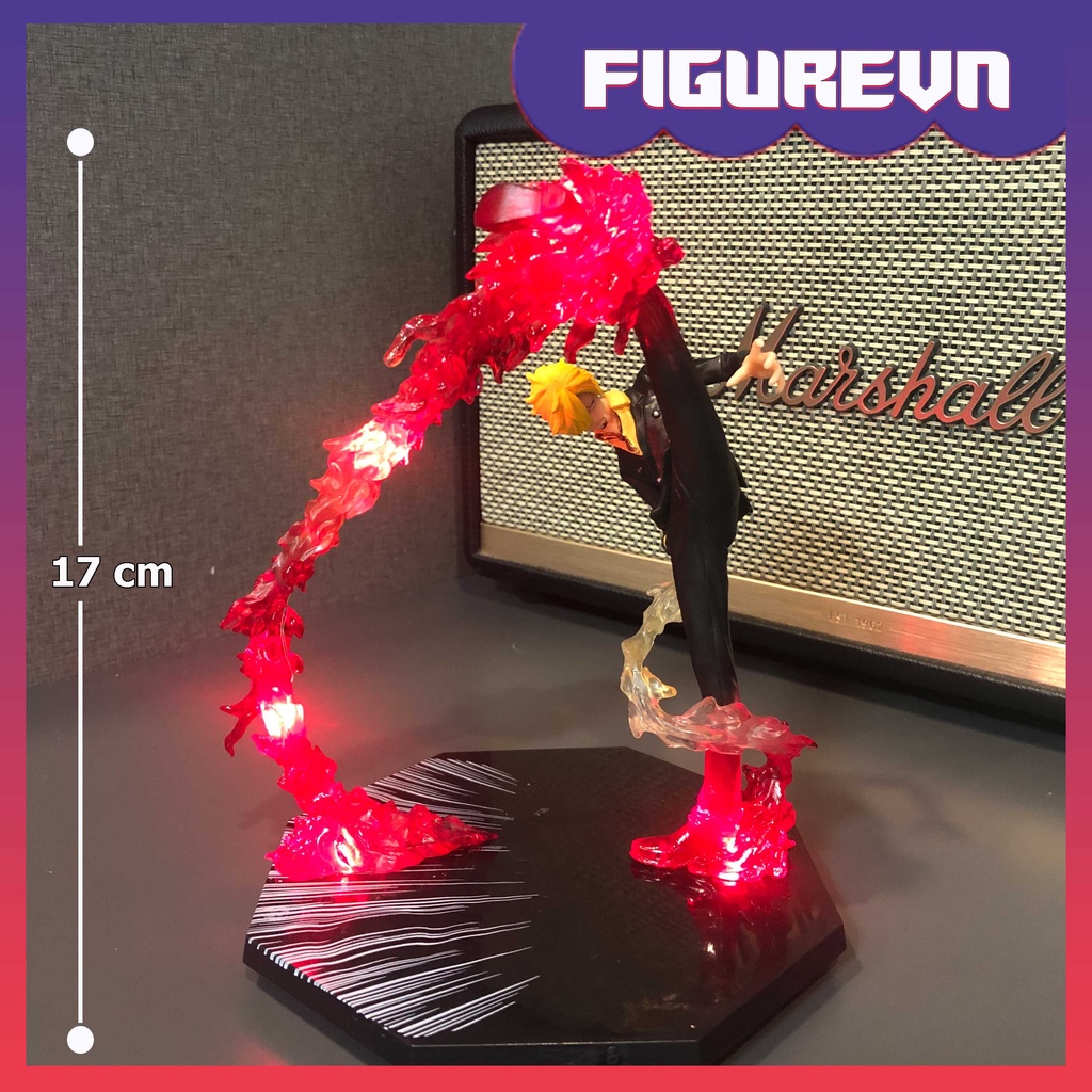 Figure / Mô hình Sanji đá lửa 17 cm