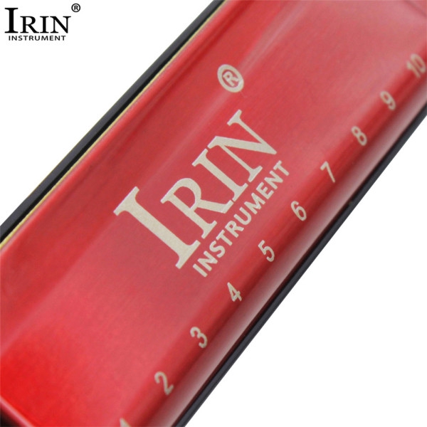 JX IRIN Portable 10 Hole 20 Tone G Key Harmonica