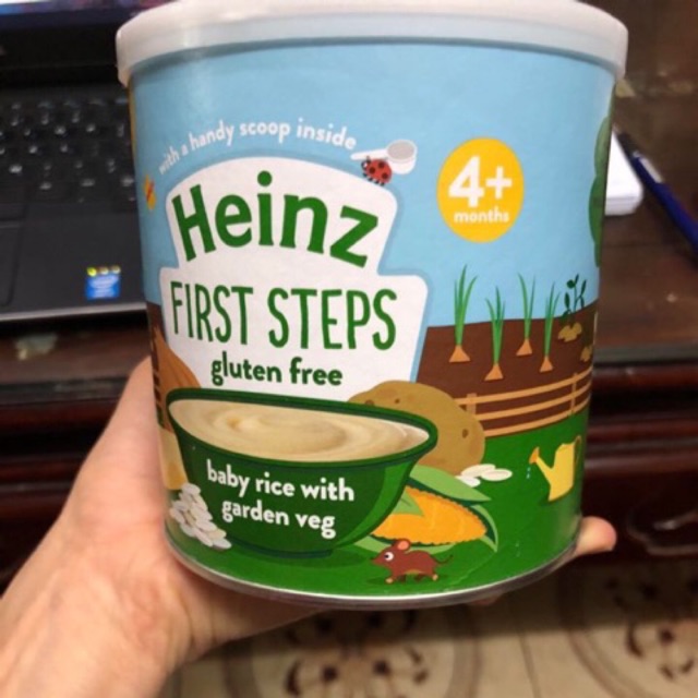 Bột ăn dặm Heinz gao sữa 200gr (date2021)