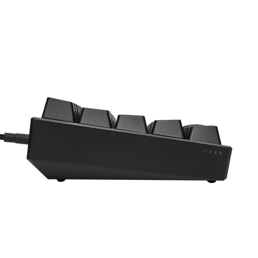 Bàn Phím Cơ Máy Tính Chơi Game Có Dây - Corsair K65 Mini RGB - Hàng Chính Hãng