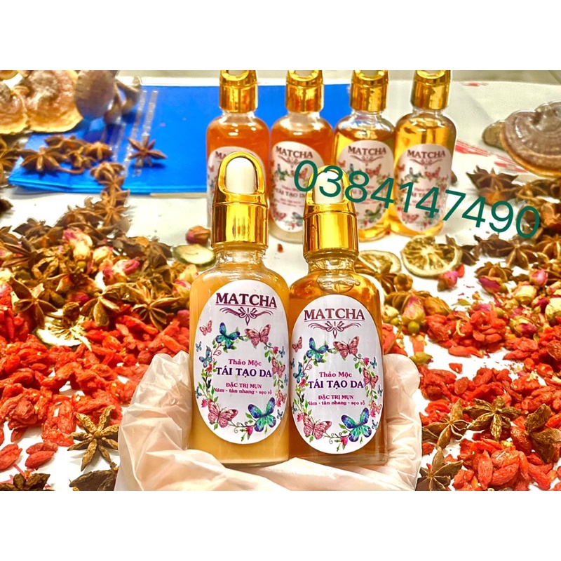 Thảo dựợc tái tạo da chuyên mụn , nám , tàn nhang , se khít lỗ chân lông , trắng da handmade