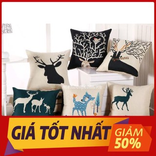 Maianh.b88- gối vuống sofa hươu