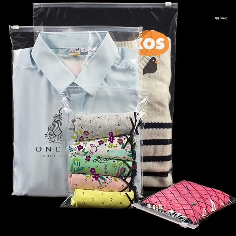 QQ Túi Zip Nhựa Mờ Trong Suốt Đựng Đồ Du Lịch Tiện Dụng