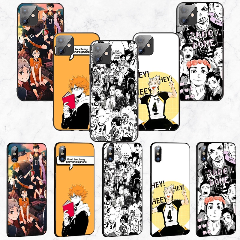 Ốp Điện Thoại Mềm In Hình Anime Haikyuu Cho Xiaomi Redmi S2 9T 9A 9C NFC 9 Prime 10 K40 Pro 10X VX92 Mới