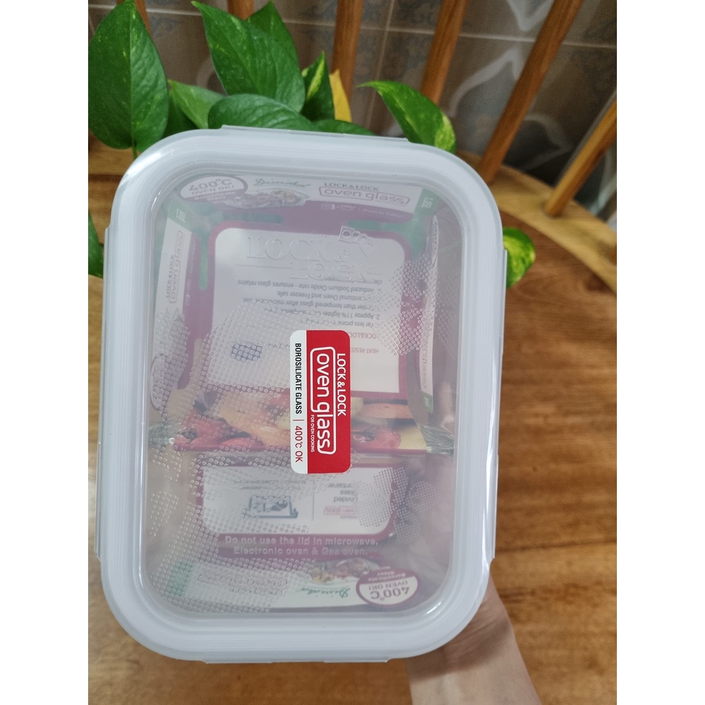 Thố thủy Tinh 630mL _420ml Lock&Lock