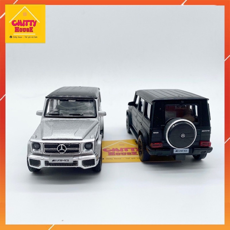 [Chitty]Mô hình xe Mercedes Benz G63 AMG tỷ lệ 1:36 dùng trang trí sưu tầm đồ chơi