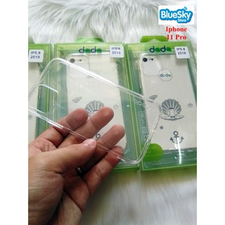 Ốp lưng Iphone 11 Pro Dada trong suốt dẻo