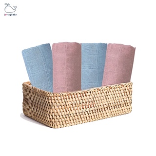 Khăn sữa sợi tre cho bé -  30x30cm (6 chiếc/hộp)