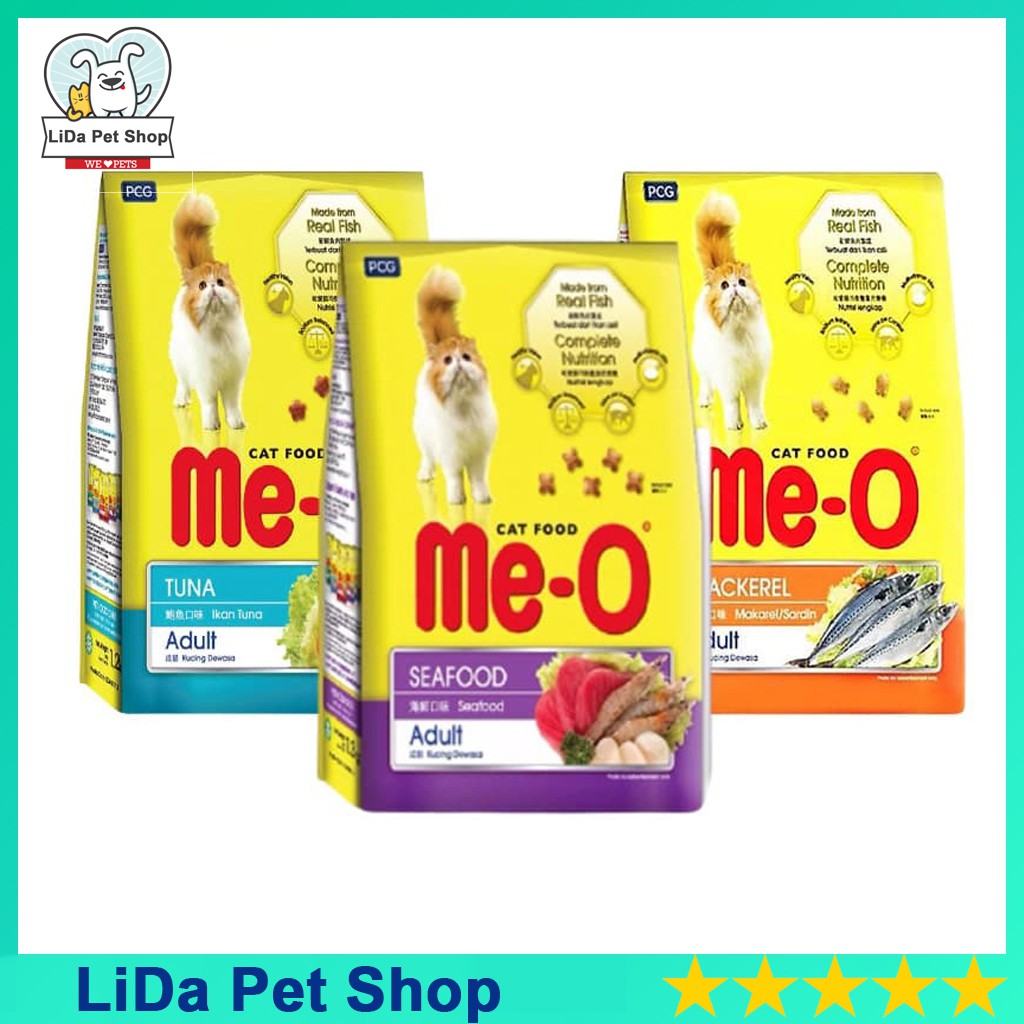 Thức ăn hạt cho mèo lớn Me-O Adult 350g - Lida Pet Shop