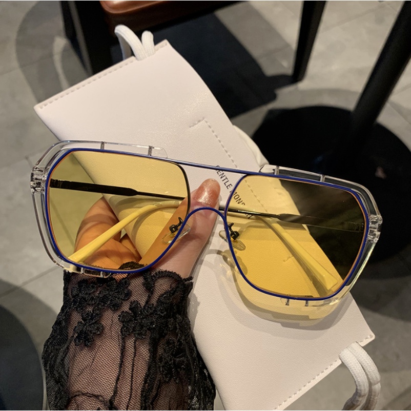 (KIQI-FASHION) COD Kính Mát Chống Tia Uv400 Kiểu Dáng Thời Trang