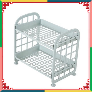 🧨 Kệ nhựa mini 2 tầng