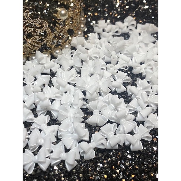 Nơ bột trang trí móng