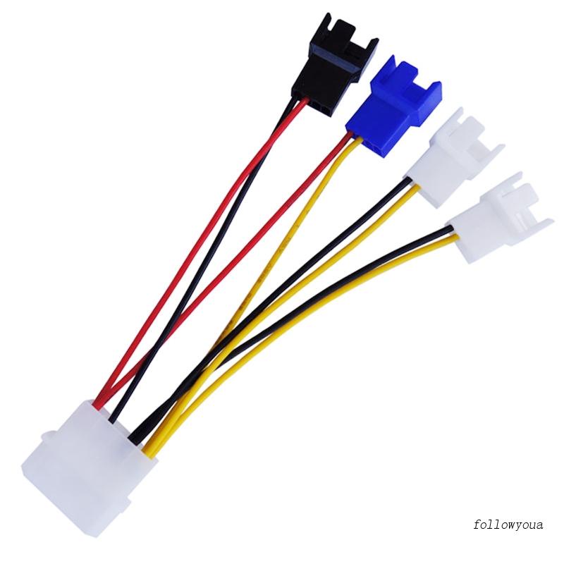 Cáp Chia Nguồn Quạt Máy Tính 4-Pin 4 Pin Chất Lượng Cao