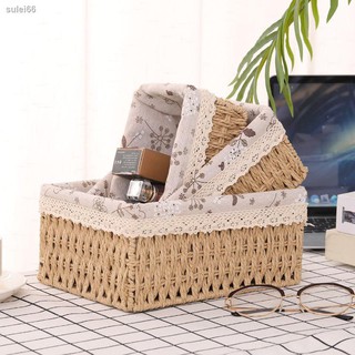 Giỏ đan tre đựng đồ dùng để bàn tiện dụng