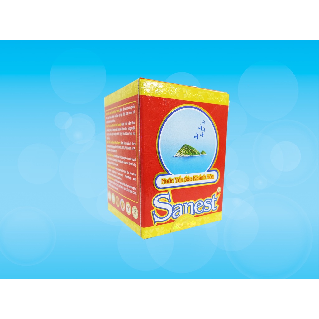 Nước Yến sào Khánh Hòa Sanest đóng lọ 70ml