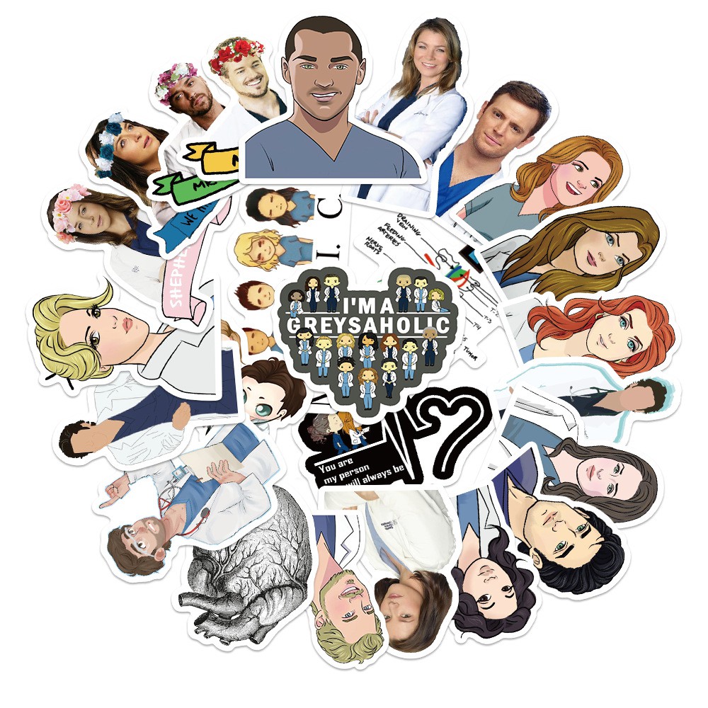 50 Miếng Dán Trang Trí Chống Thấm Nước Cho Ván Trượt