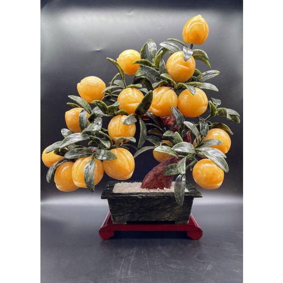 Cây Đào Đá Ngọc Hoàng Long 18 Quả