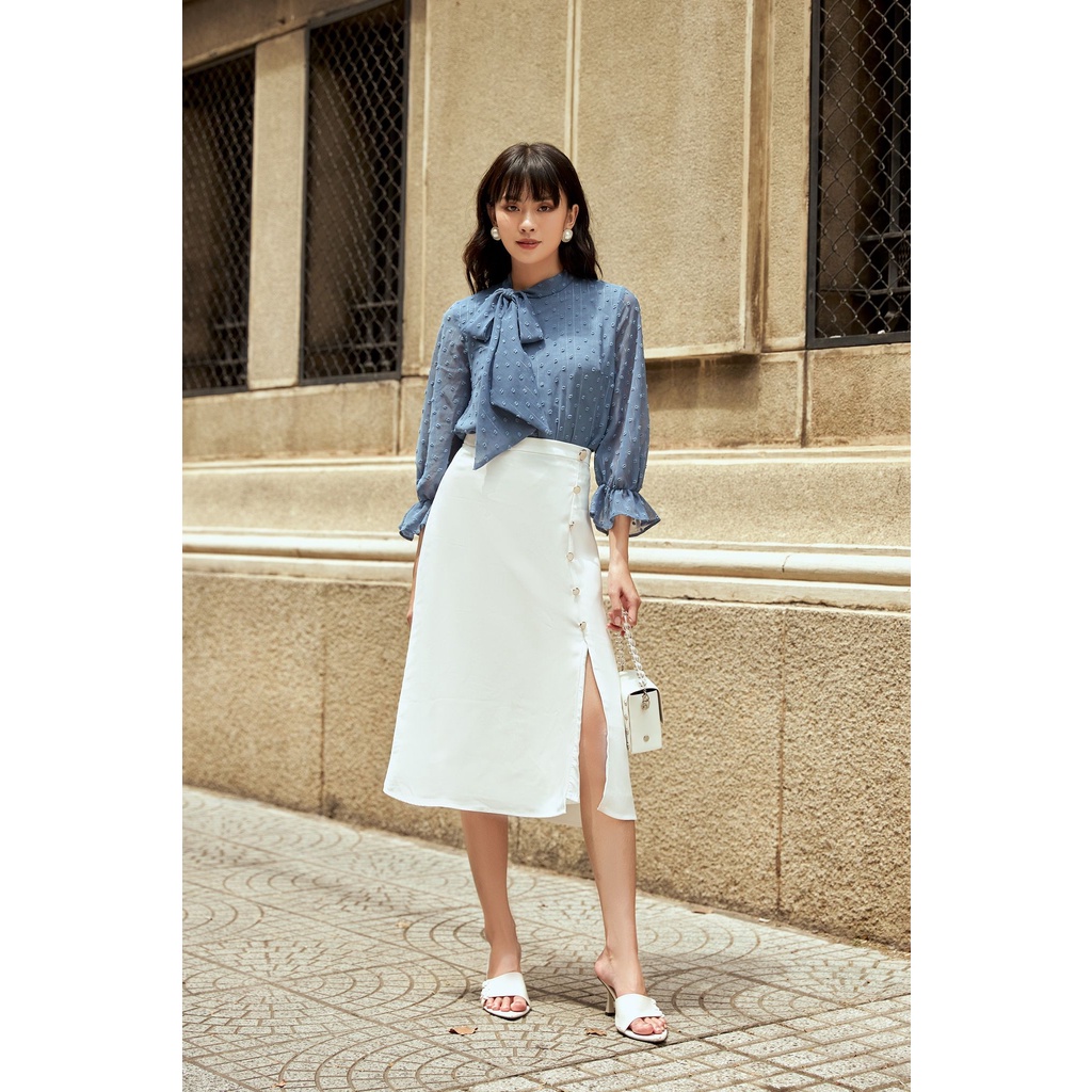 OLV - Áo Navy Tie Top