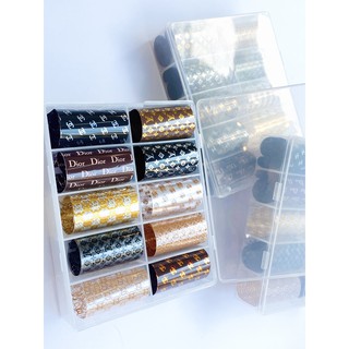 set foil P.T.Trang dán móng siêu đẹp