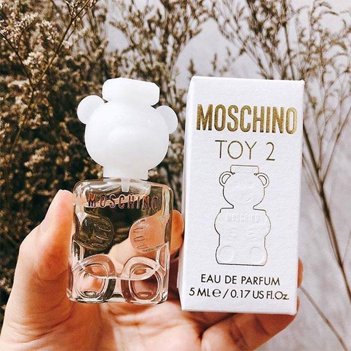 Combo Nước Hoa Mini Moschino Toy 2 EDP 5ml và Moschino Toy Boy EDP 5ml