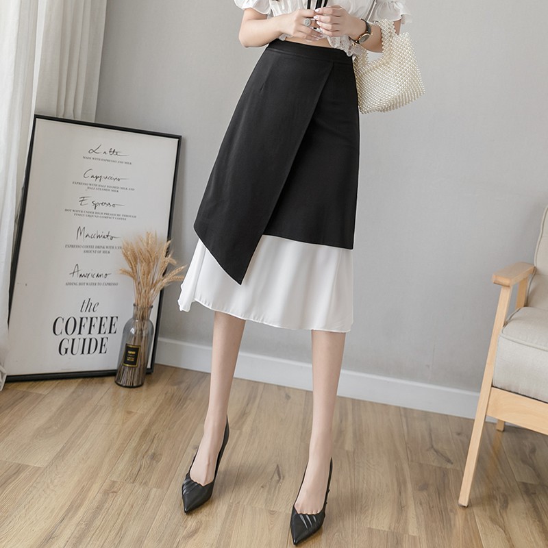 Chân Váy Chữ A Lưng Cao Phong Cách Cổ Điển Thời Trang Cho Nữ