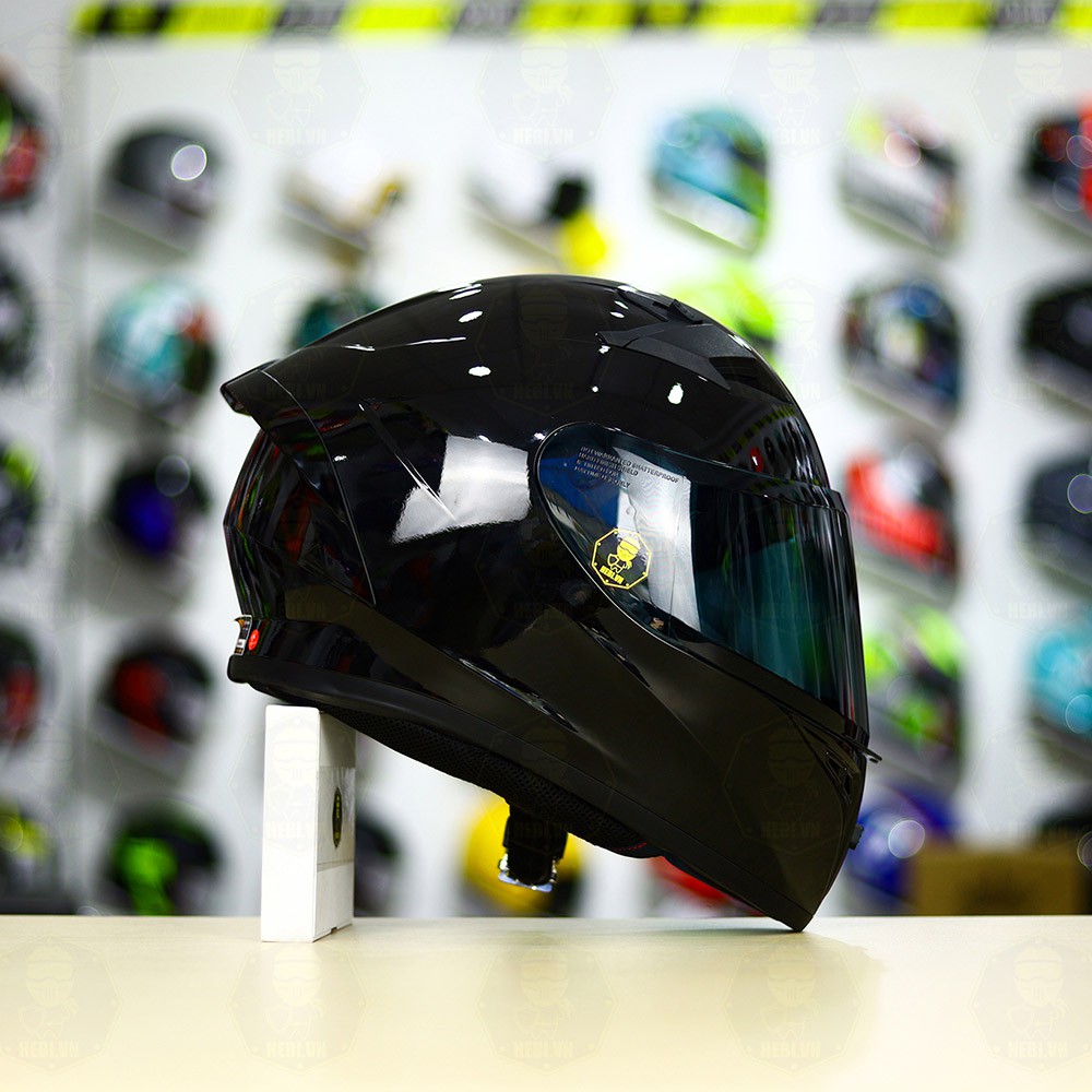 Nón Fullface ROC 01 Đen Bóng