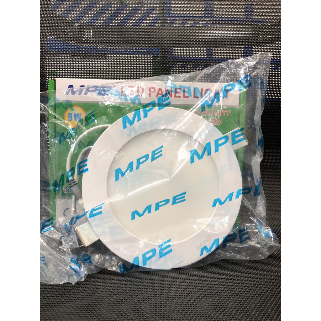 Đèn led âm trần MPE Tròn 6w 9w 12w 18w 24w Siêu Mỏng, Ánh Sáng Trắng 6500k, Vàng 3200k sang trọng-Chính Hãng