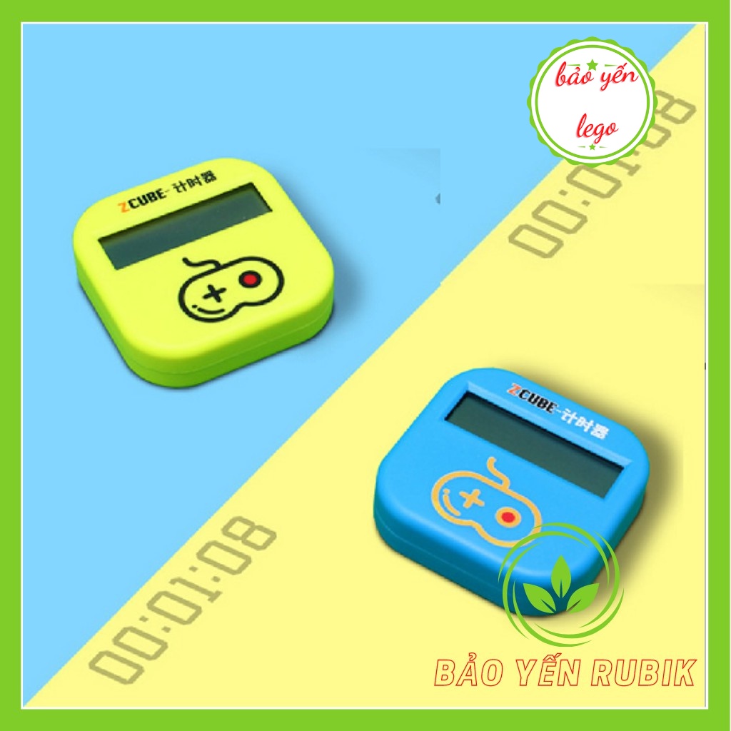 Đồng Hồ Bấm Giờ Rubik Z-Cube Timer Mini Pocket Timer ZCube Rubic