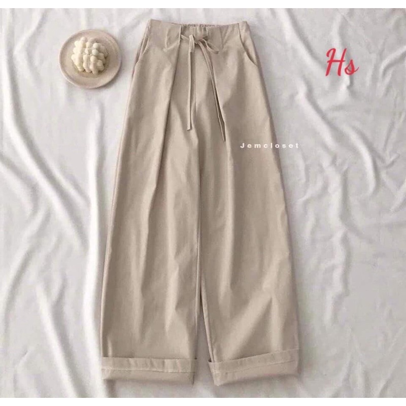 Quần kaki buộc dây HSU1