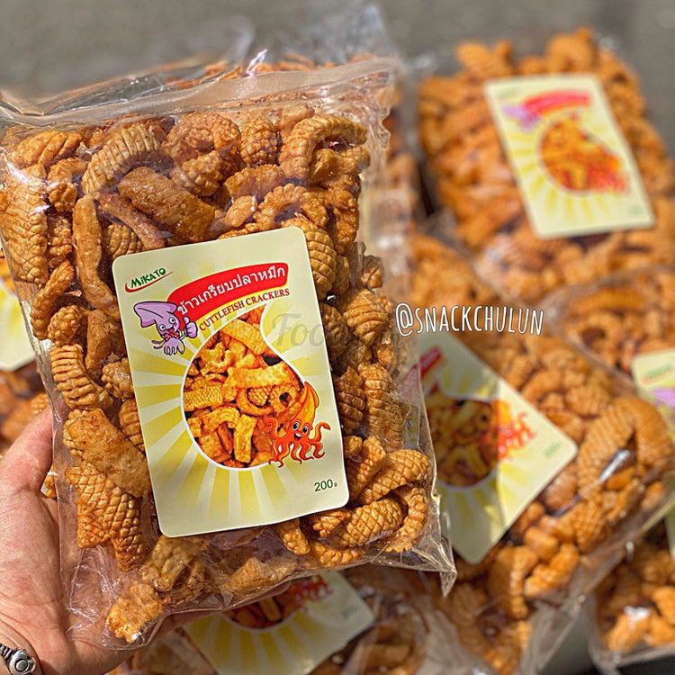 SNACK MỰC MIKATO TÚI 200G
