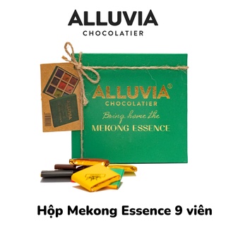 Hộp quà tặng socola nguyên chất mekong essence 9 viên alluvia chocolate - ảnh sản phẩm 4