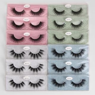 Bộ 12 Cặp Lông Mi Giả MAANGE 3D Tự Nhiên
