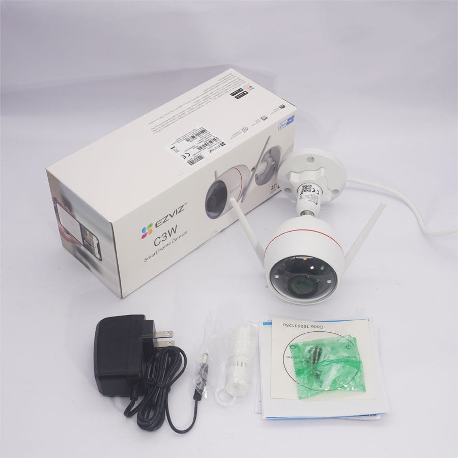 Camera IP Wifi ngoài trời EZVIZ C3W Pro 1080P (CS-CV310 2MP) (Đêm có màu) (Còi + đèn chớp) - Hàng chính Hãng