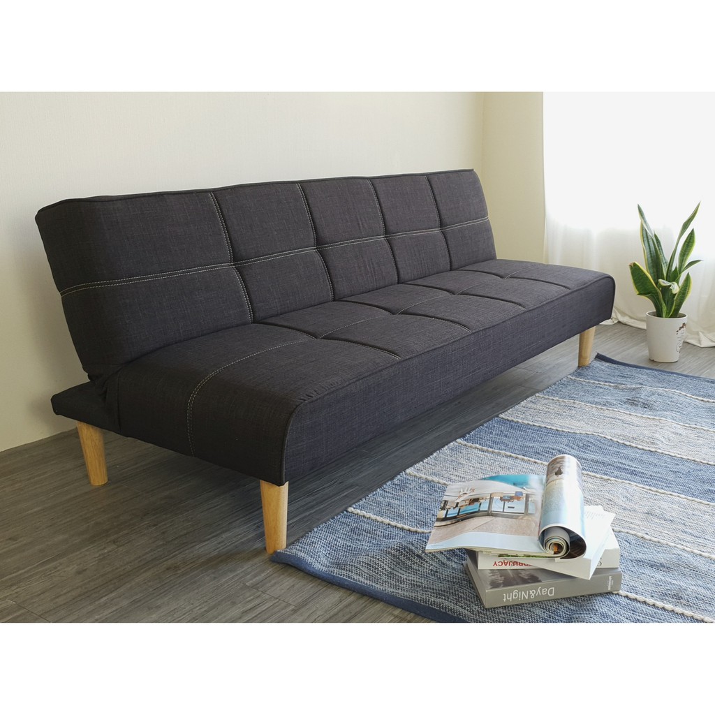 Ghế sofa giường đa năng BNS 2021 màu xám đen  SOFA BED