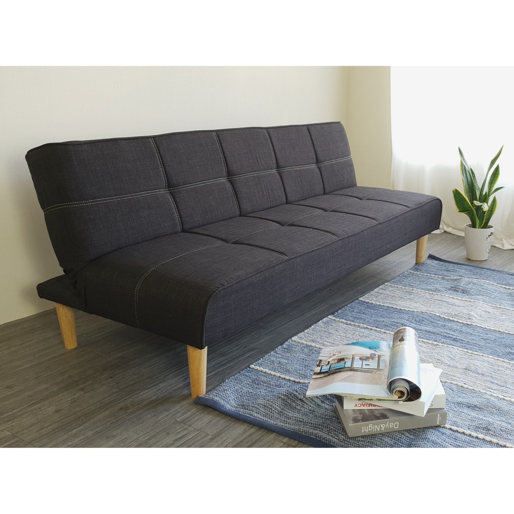 Ghế sofa giường đa năng BNS 2021 màu xám đen (170*86*35) SOFA BED