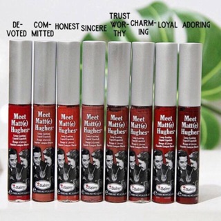 Son Kem Lì The Balm Meet Matte Hughes Long  Lasting Liquid Lipstick