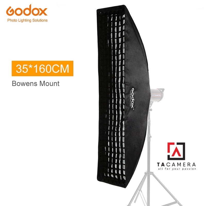 Bowen Mount Softbox Godox 35x160cm Tổ Ong