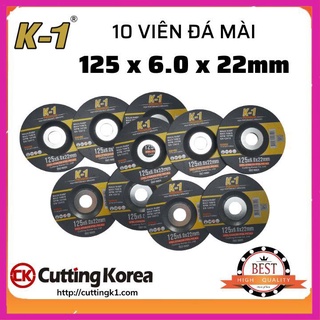 10 viên đá mài sắt 125| đá mài k1 125 | đá mài phi 125