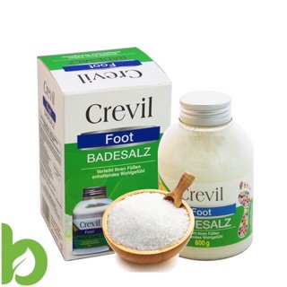 Muối khoáng ngâm chân biển chết Crevil Foot Badesalz 600g (Nhập khẩu Đức)