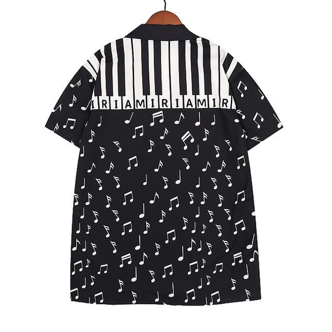 Áo Sơ Mi Cotton Ngắn Tay In Họa Tiết Thời Trang Cá Tính